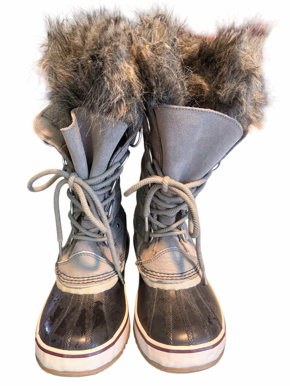 Sorel Joan of Arc Winter Waterproof Boots Arctic Grey. Women’s Size 7.5 - Picture 7 of 8